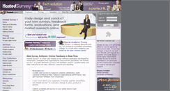 Desktop Screenshot of hostedsurvey.com