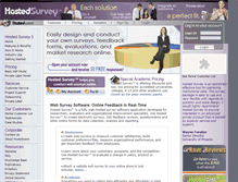 Tablet Screenshot of hostedsurvey.com